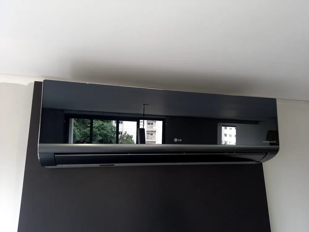 Split instalado em ambiente residencial — Air Clean