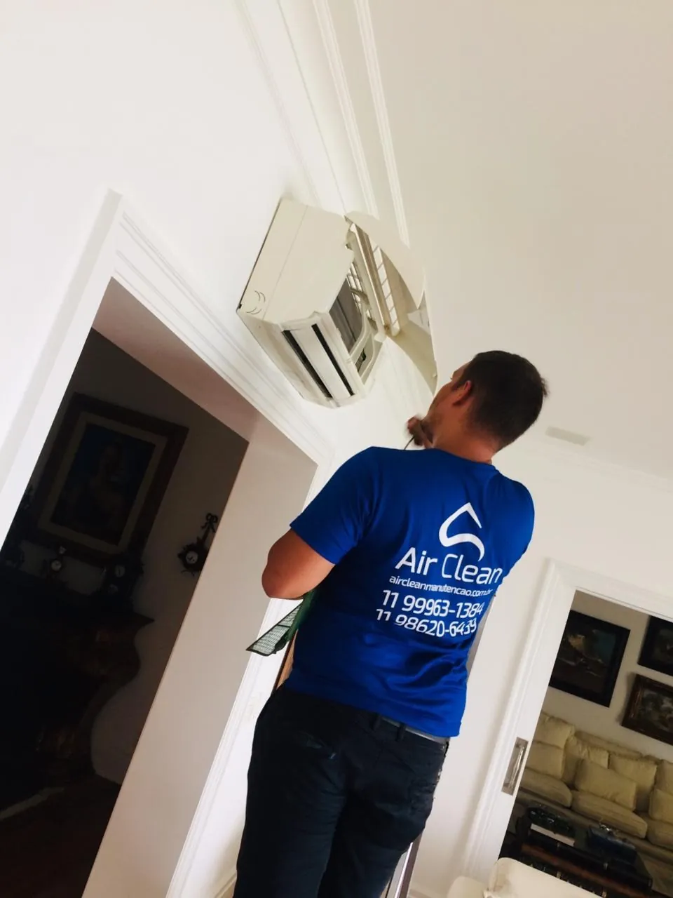 Técnico em manutenção de split residencial — Air Clean